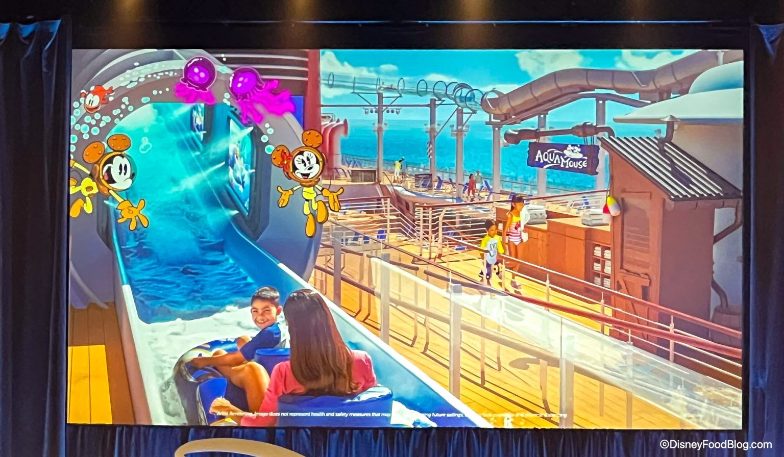 Sneak Peek At Scenes From Disney Cruise Line’s First Attraction At Sea Disney By Mark