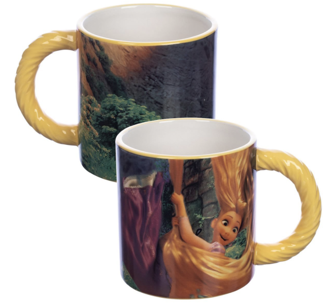 NEW Disney Mugs Featuring Sorcerer Mickey, Tangled, and More Have