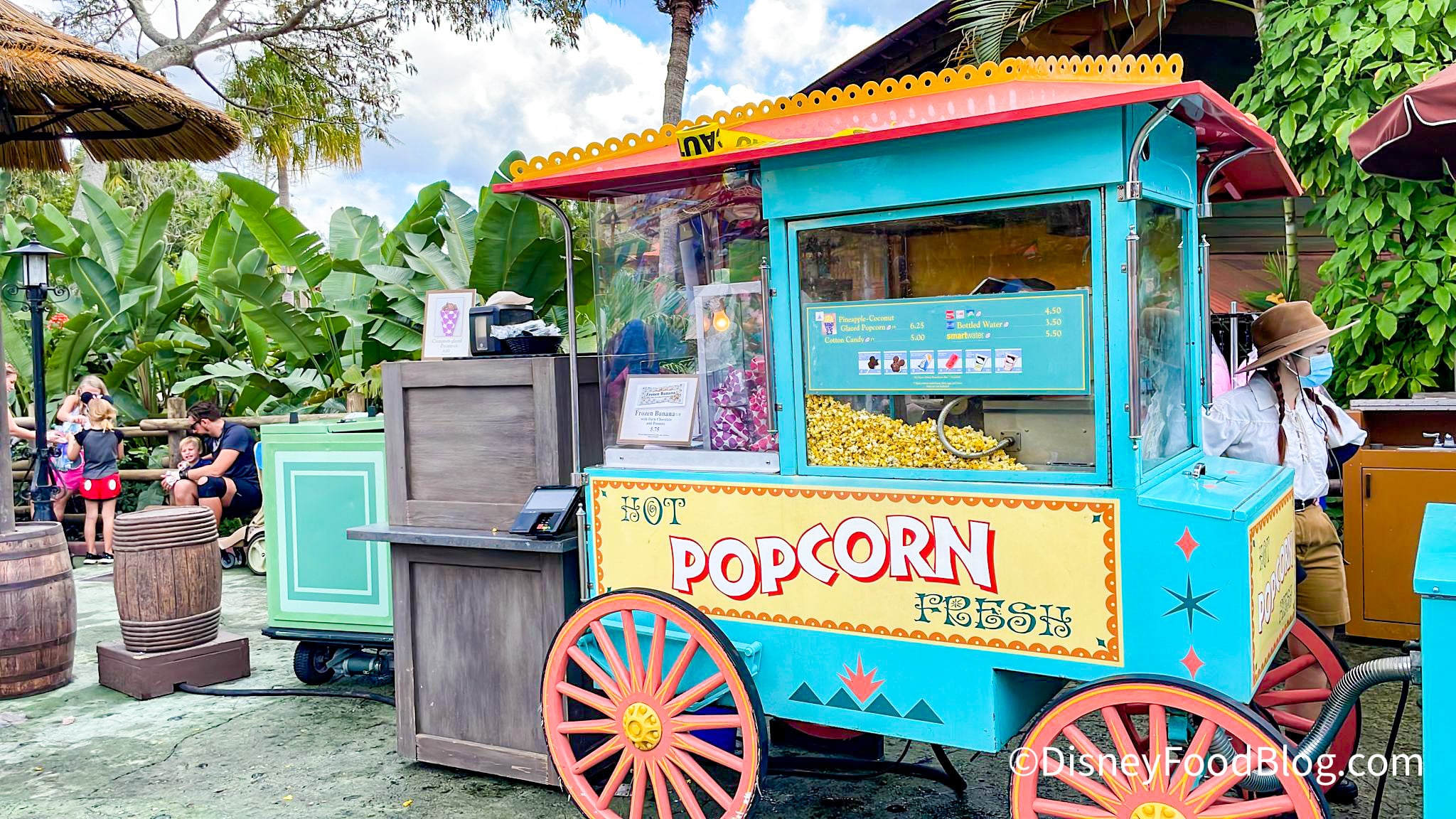 Disney Magical Details: Popcorn Carts of Disneyland Resort