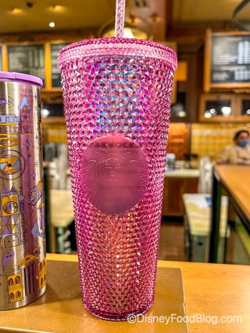 PHOTOS: Starbucks' Popular Pink Tumbler Has Made Its Way to Disneyland ...