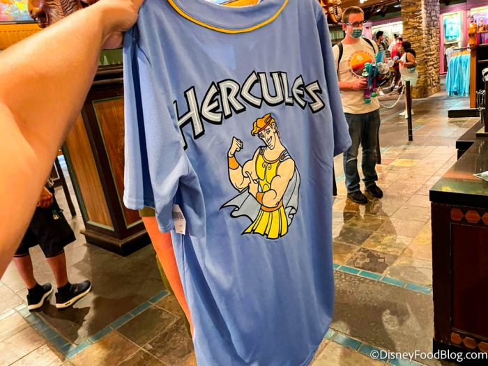 PHOTOS: New 'Hercules' and 'Monsters, Inc.' Baseball Jerseys at Magic  Kingdom - WDW News Today