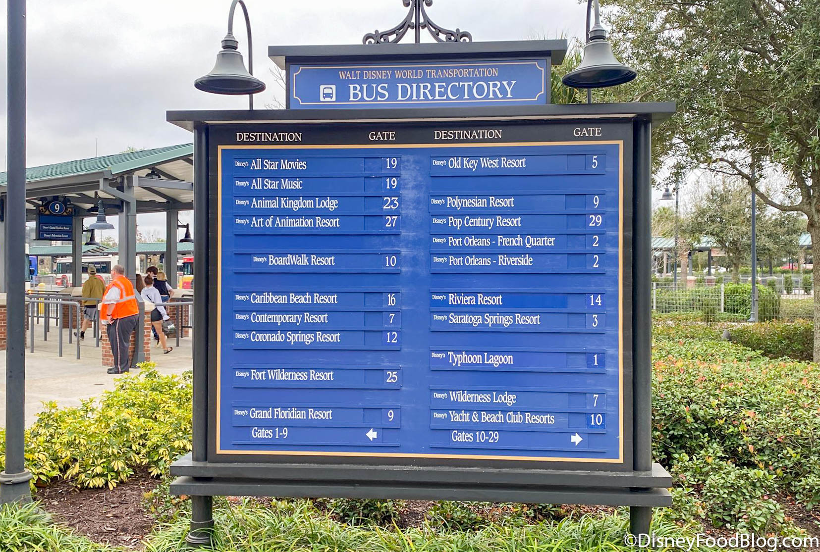 Walt Disney World Bus Schedules