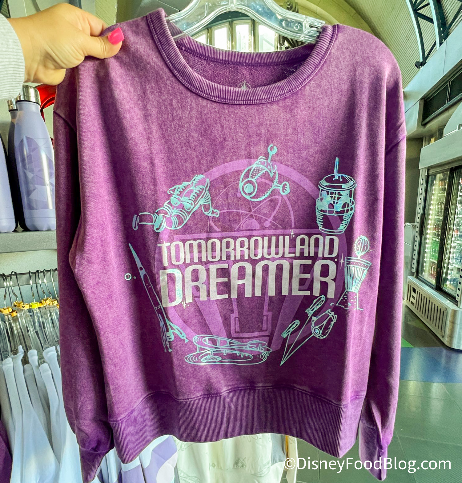 PHOTOS: New Tomorrowland Purple Wall Long-Sleeved Shirt and