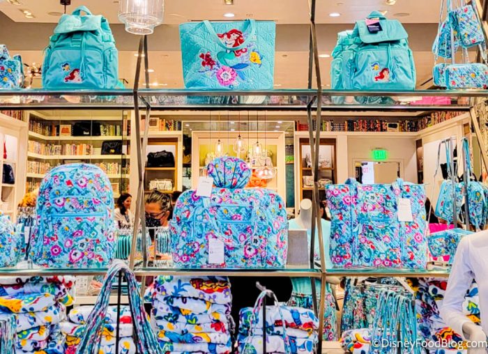 New 'The Little Mermaid' Collection Swims Into Vera Bradley Store at Disney  Springs - WDW News Today