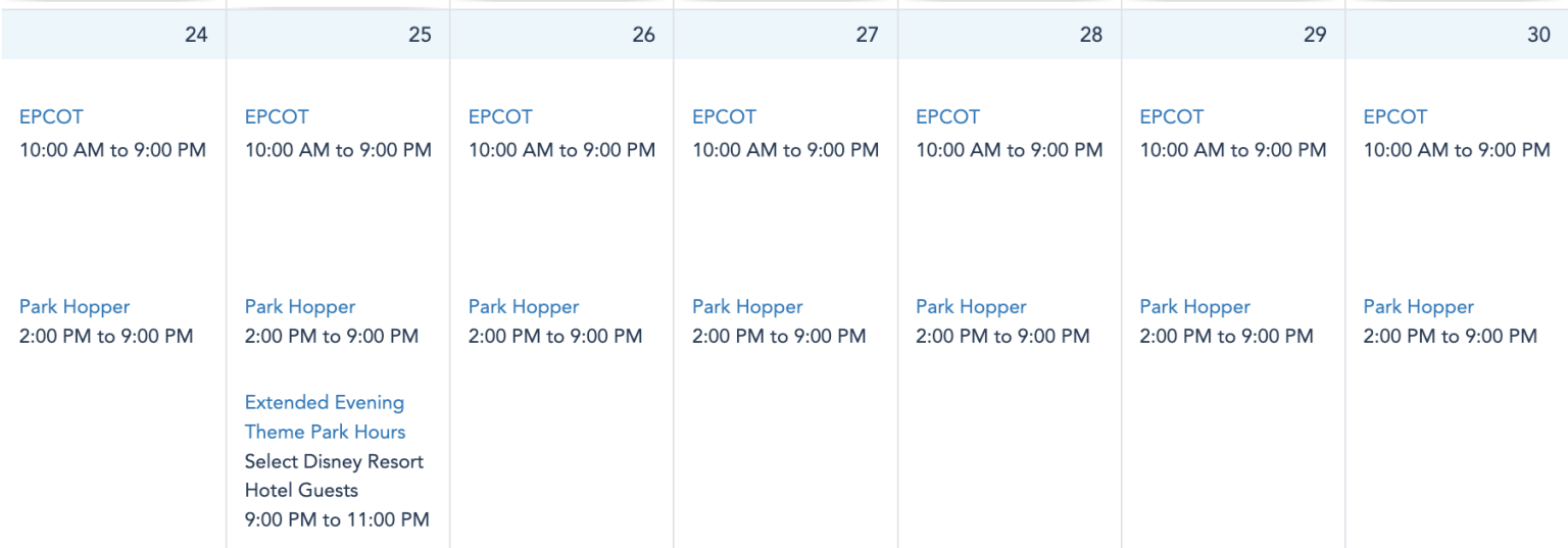 Disney World Park Hours EXTENDED on Select Days in April the disney
