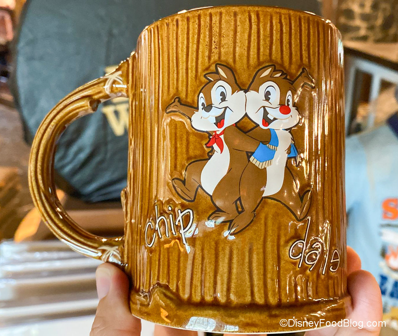 Disney Fort Wilderness Resort & Campground Chip n' Dale Large Coffee Mug  for sale online