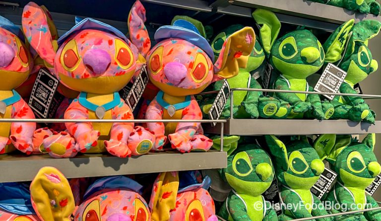 NEW Stitch Crashes Disney Plushes Just Landed In Disney World! - Disney ...