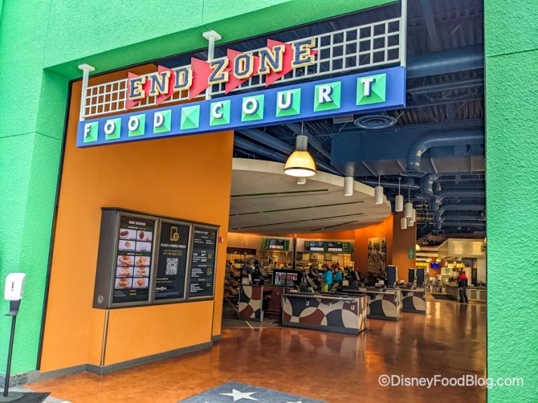 End Zone Food Court the disney food blog