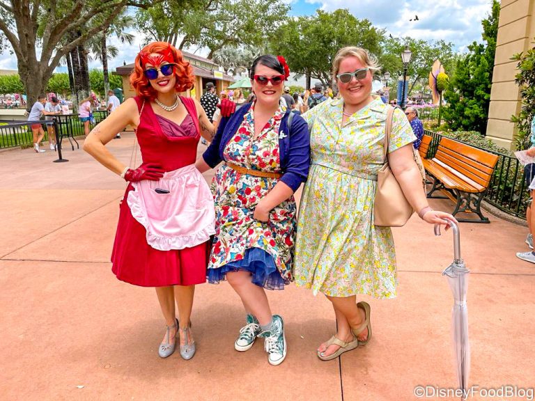 PHOTOS It’s Dapper Day In EPCOT and Disney Fans Are Going ALL OUT