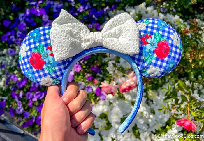 New Lavender Floral Minnie Ear Headband at Disneyland Resort - Disneyland  News Today