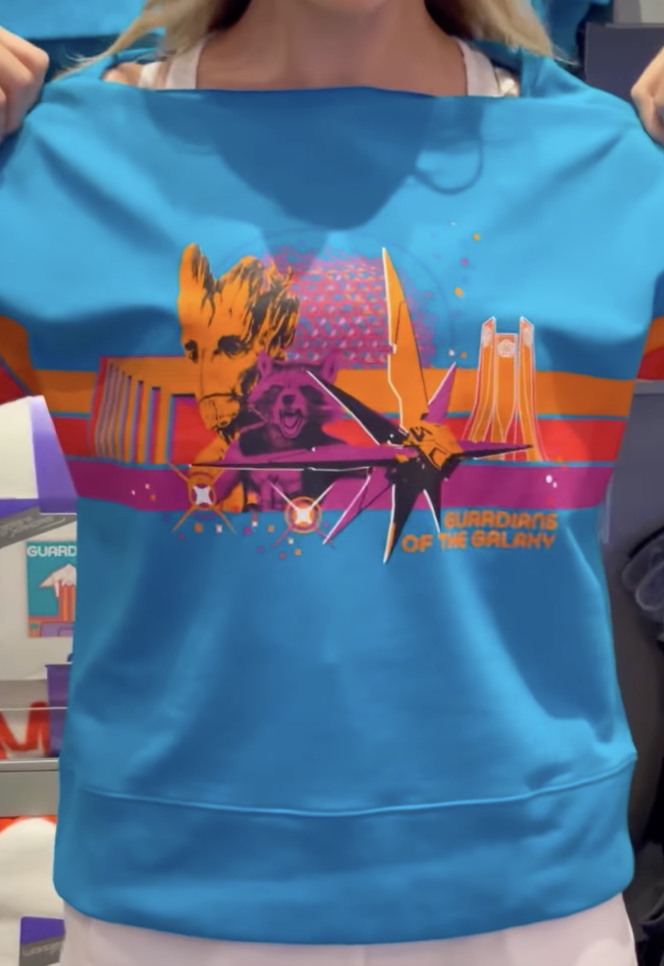 Disney Rocket's Flight School Cosmic Rewind Mission Breakout Tee Shirt