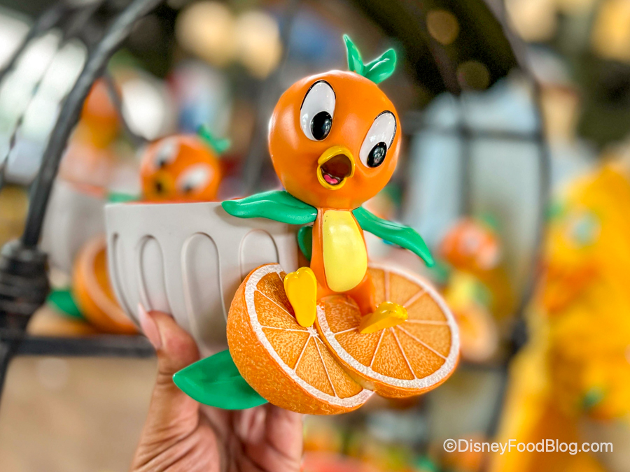 Super Cute Orange Bird Tupperware Spotted At Epcot!