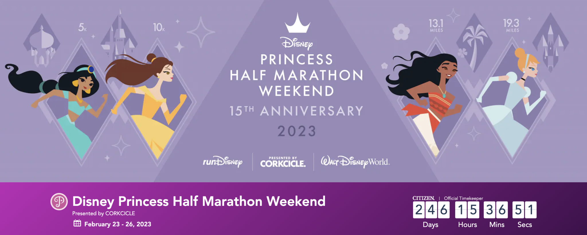 NEWS Registration Dates ANNOUNCED for 20232024 runDisney Races the