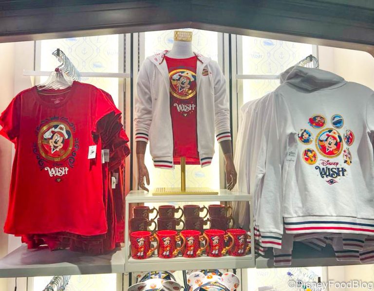 Explore the EXCLUSIVE Merchandise Aboard the New Disney Wish Cruise
