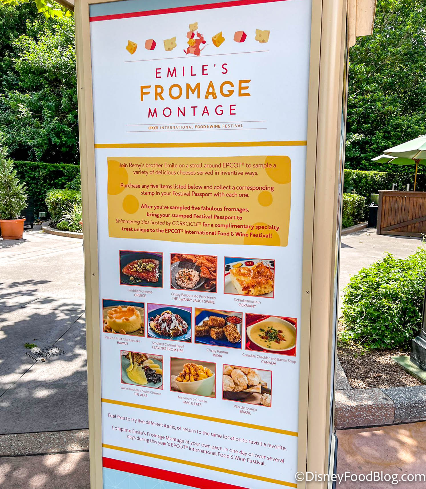 Food & Wine Festival Menus With PRICES Are Up in EPCOT Disney by Mark