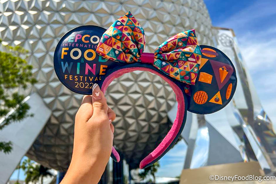 Disney EPCOT Food & Wine Festival 2023 Mickey Minnie Chef