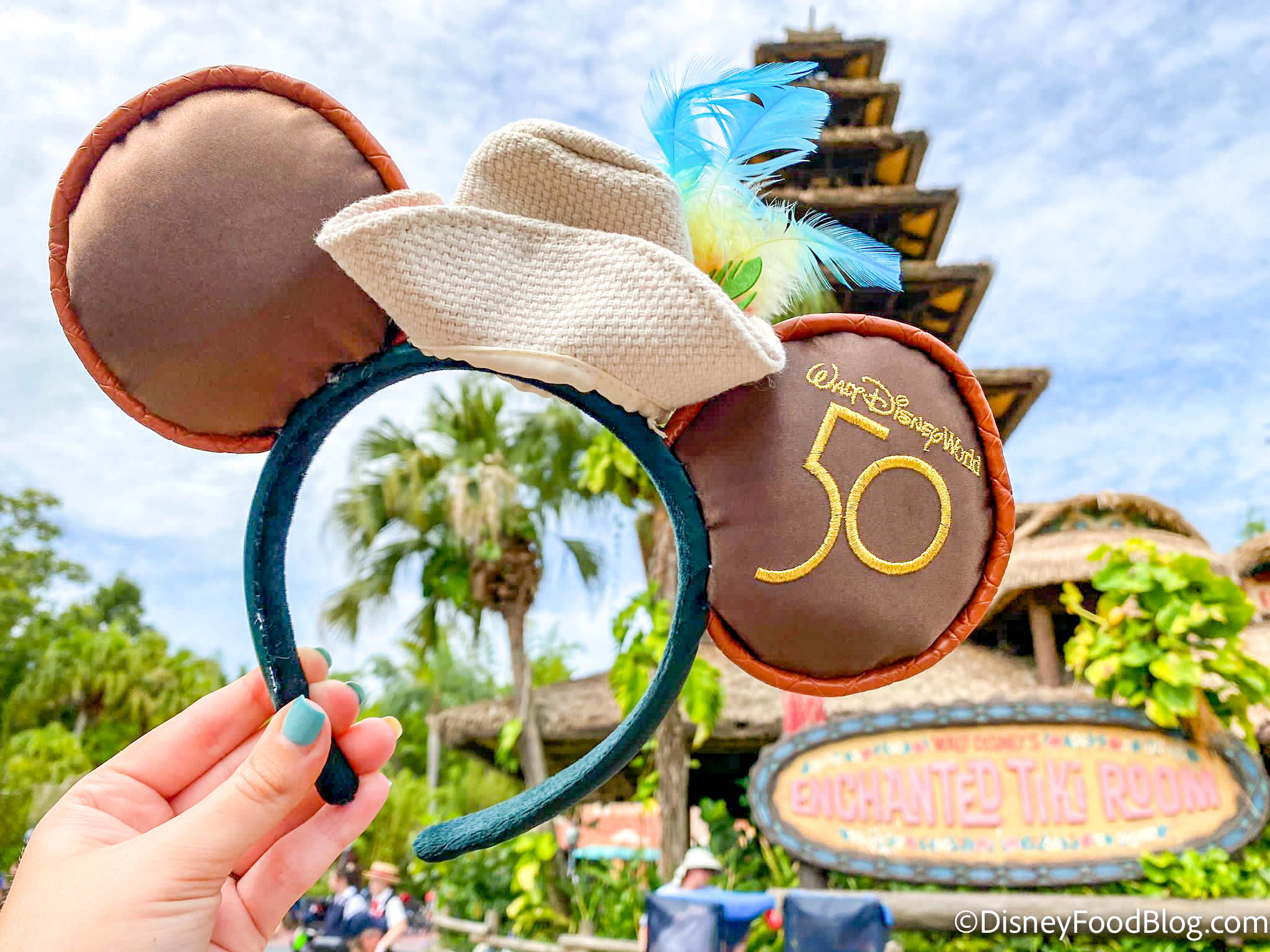 New SHAG Tiki Room Designer Mickey Mouse Ears Debut in Disney