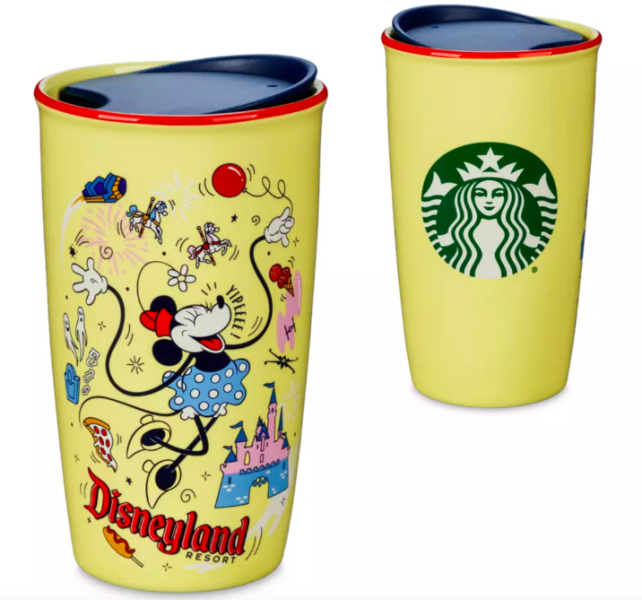 Disneyland Stainless Steel Starbucks® Tumbler with Straw | shopDisney