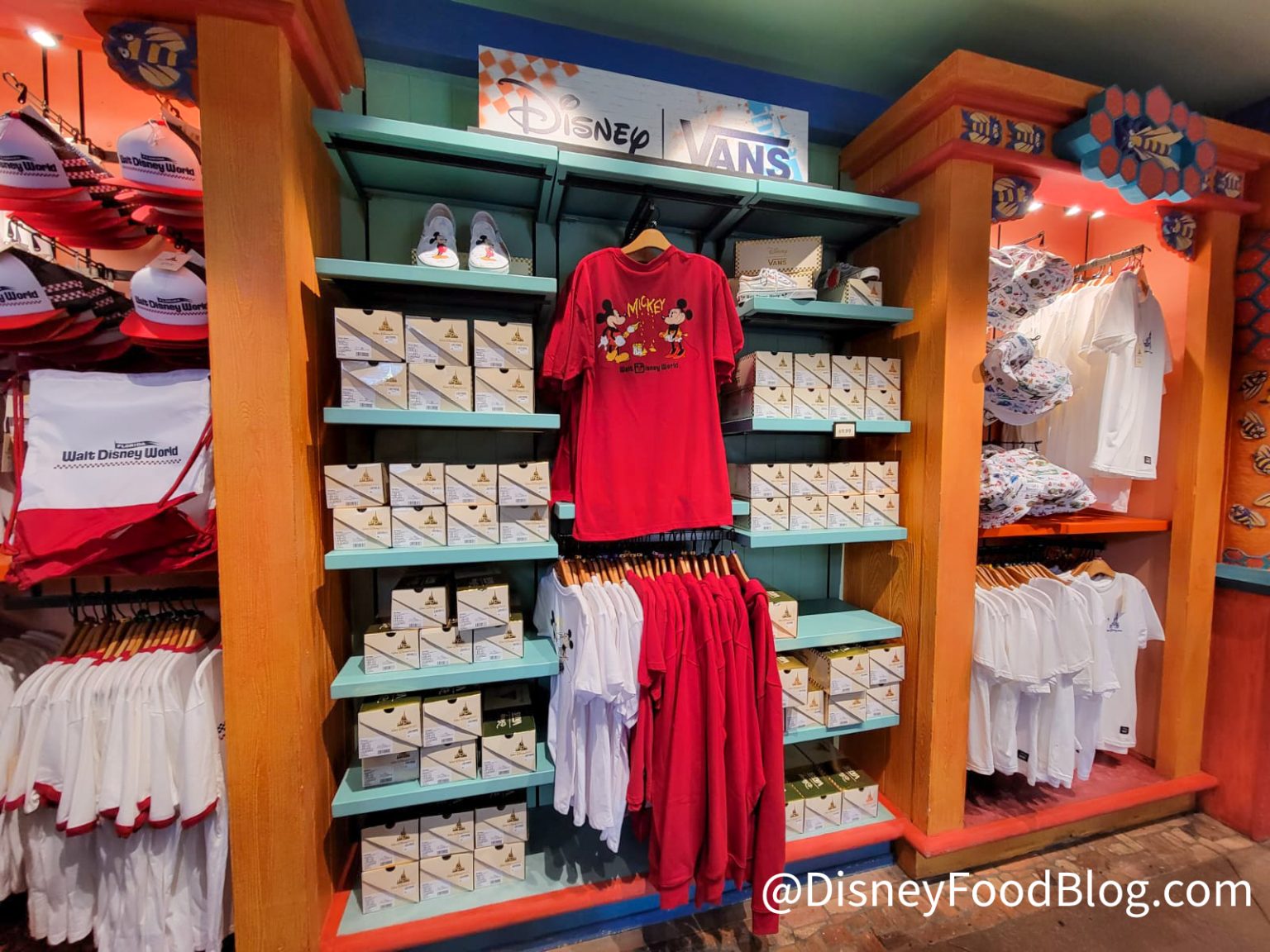 Hurry Theres A Huge Vans Sale On The 50th Anniversary Merch In Disney World The Disney Food Blog 