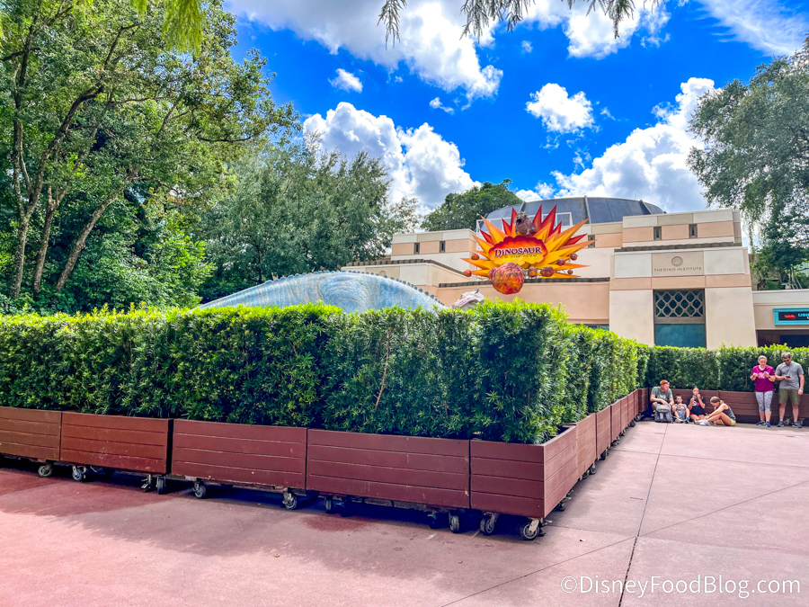 Planters Removed From Around Aladar and DINOSAUR Fountains in Disney's Animal  Kingdom - WDW News Today