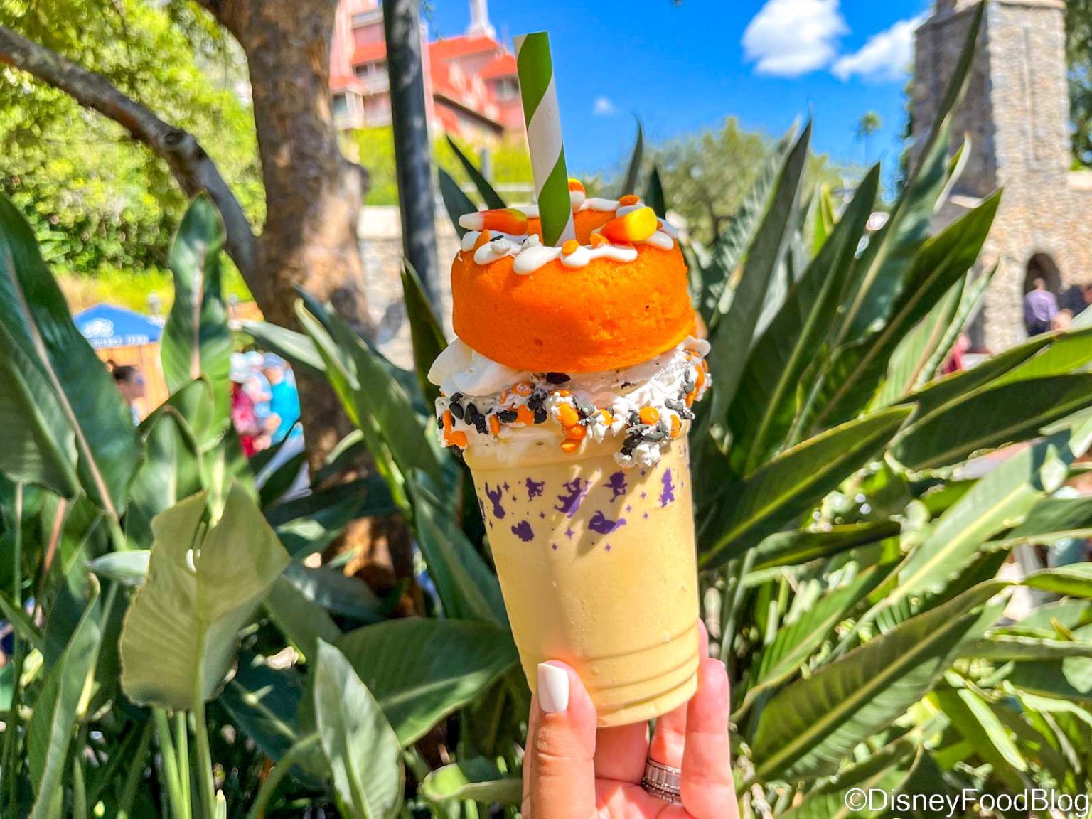 The Candy Corn Milkshake Is BACK at Disney World! | the disney food blog