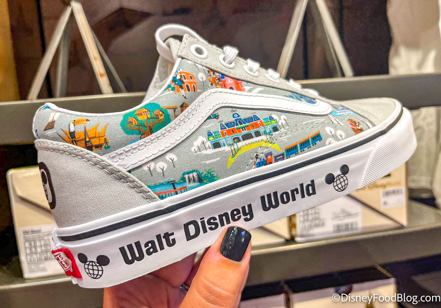 NEW Disney x Vans 50th Anniversary Items Are Now In Magic Kingdom