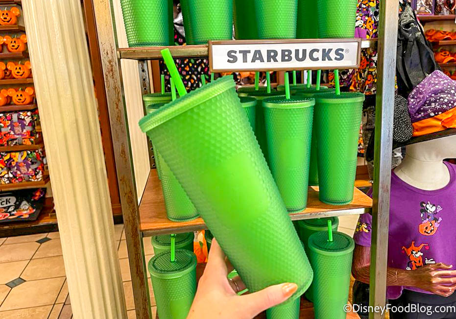 PHOTOS: NEW Starbucks Tumbler Spotted in Disney World!