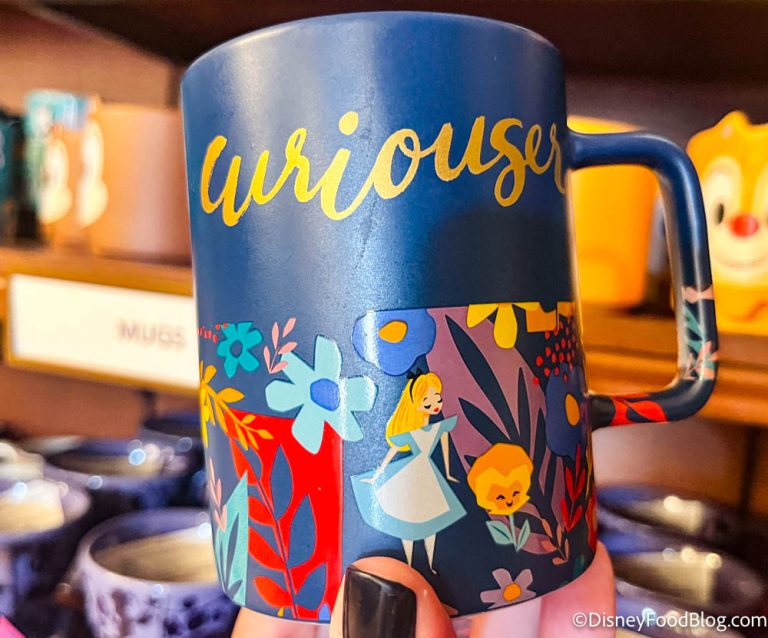 Wdw Mk Whats New Emporium New Mug Alice In Wonderland Curiouser