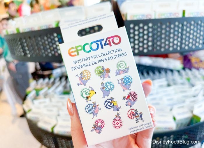 Epcot 40 Year Anniversary Book and Pin