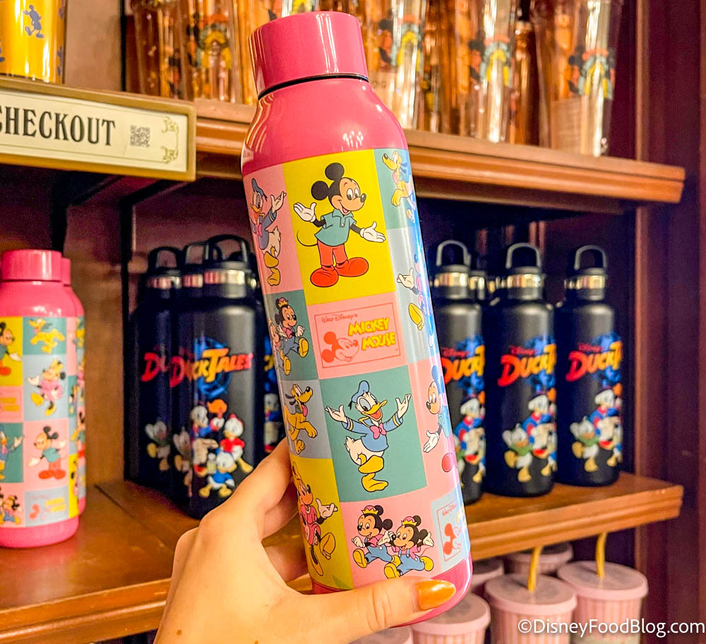 Disney Mickey Mouse Stainless Steel Water Bottle Disneyland