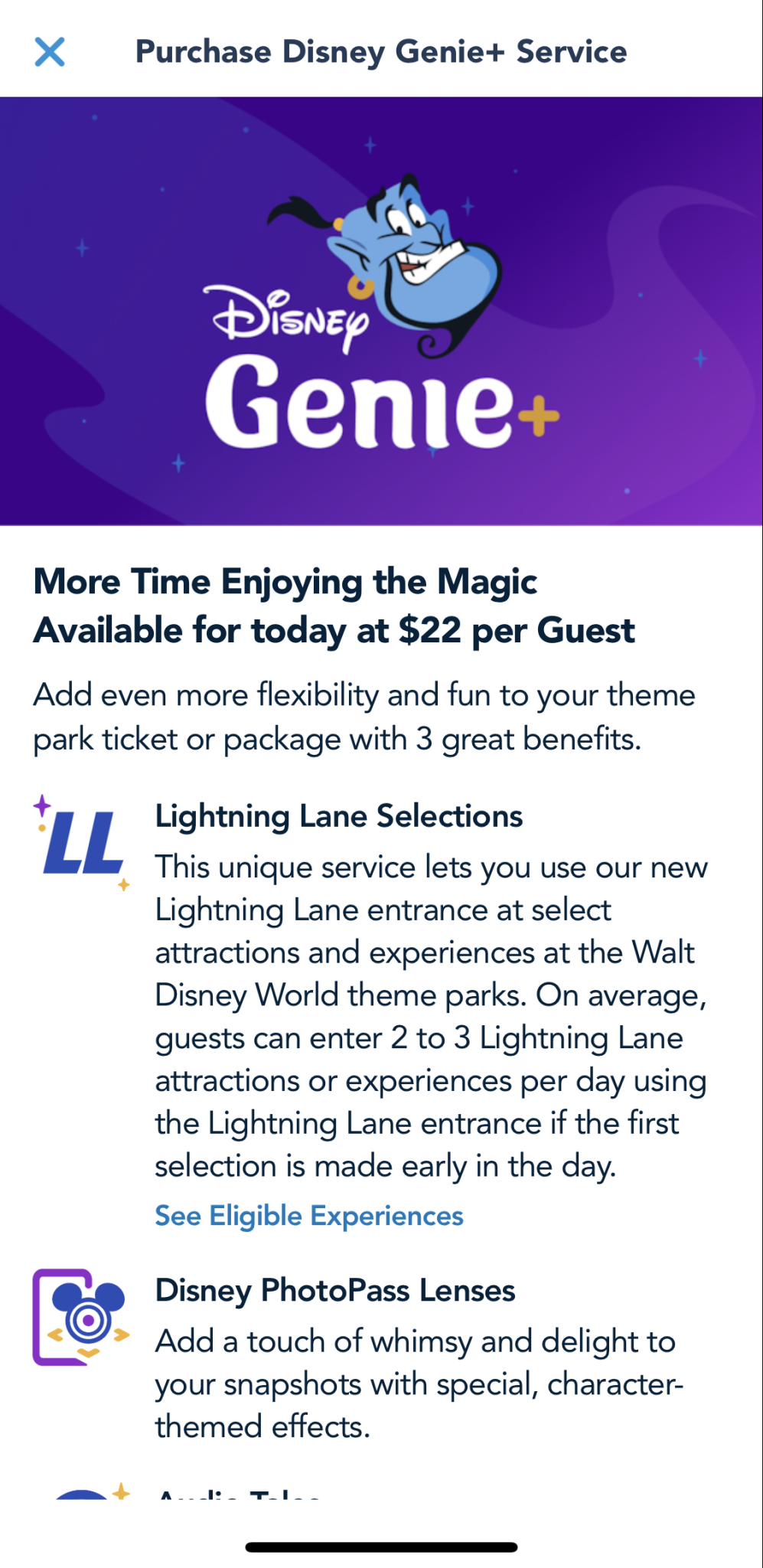 When Can I Buy Disney Genie+? the disney food blog