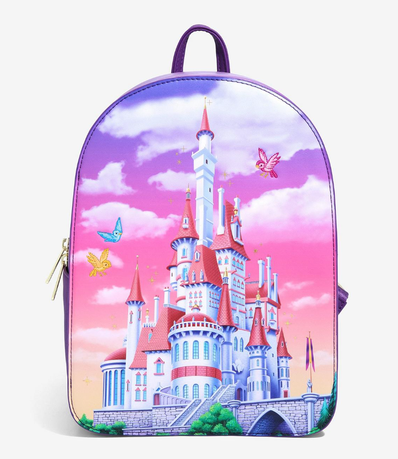 New Sleeping Beauty Castle Loungefly Mini Backpack Debuts at