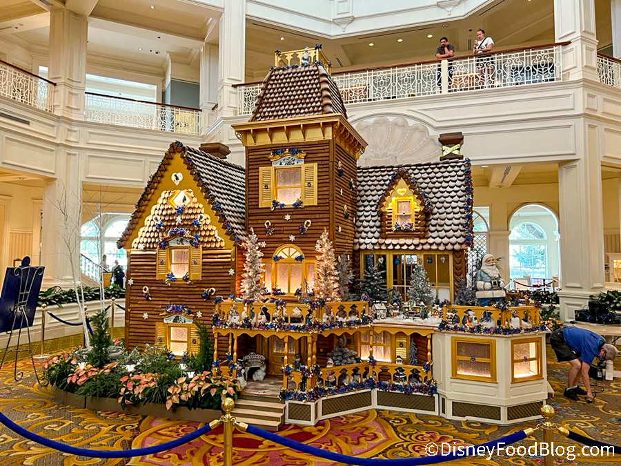 Full Menu and Prices For The 2022 Grand Floridian Gingerbread House in