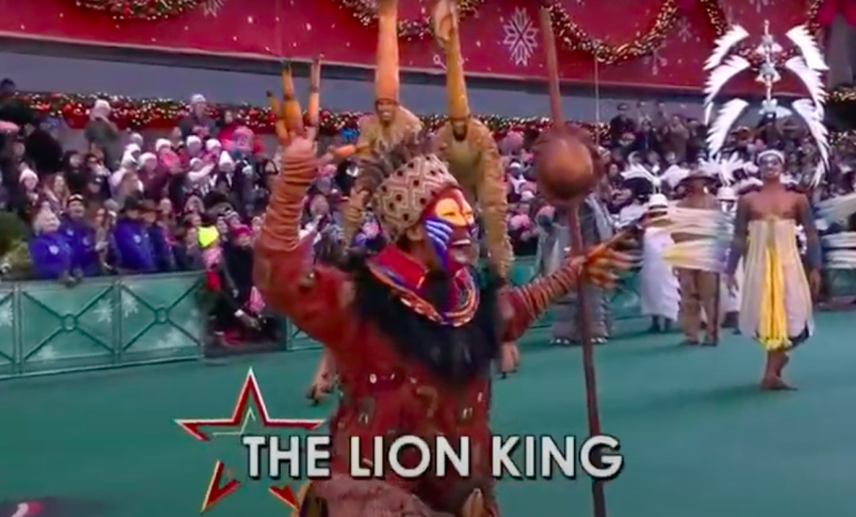 2022 Macys Thanksgiving Day Parade Disney Floats Performances The Lion