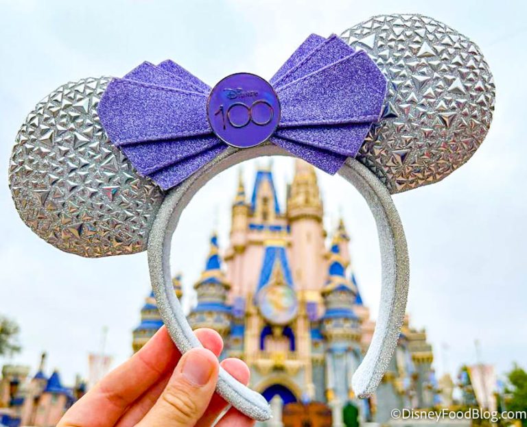 PHOTOS Sparkly NEW 100th Anniversary Minnie Ears Are Now Available in