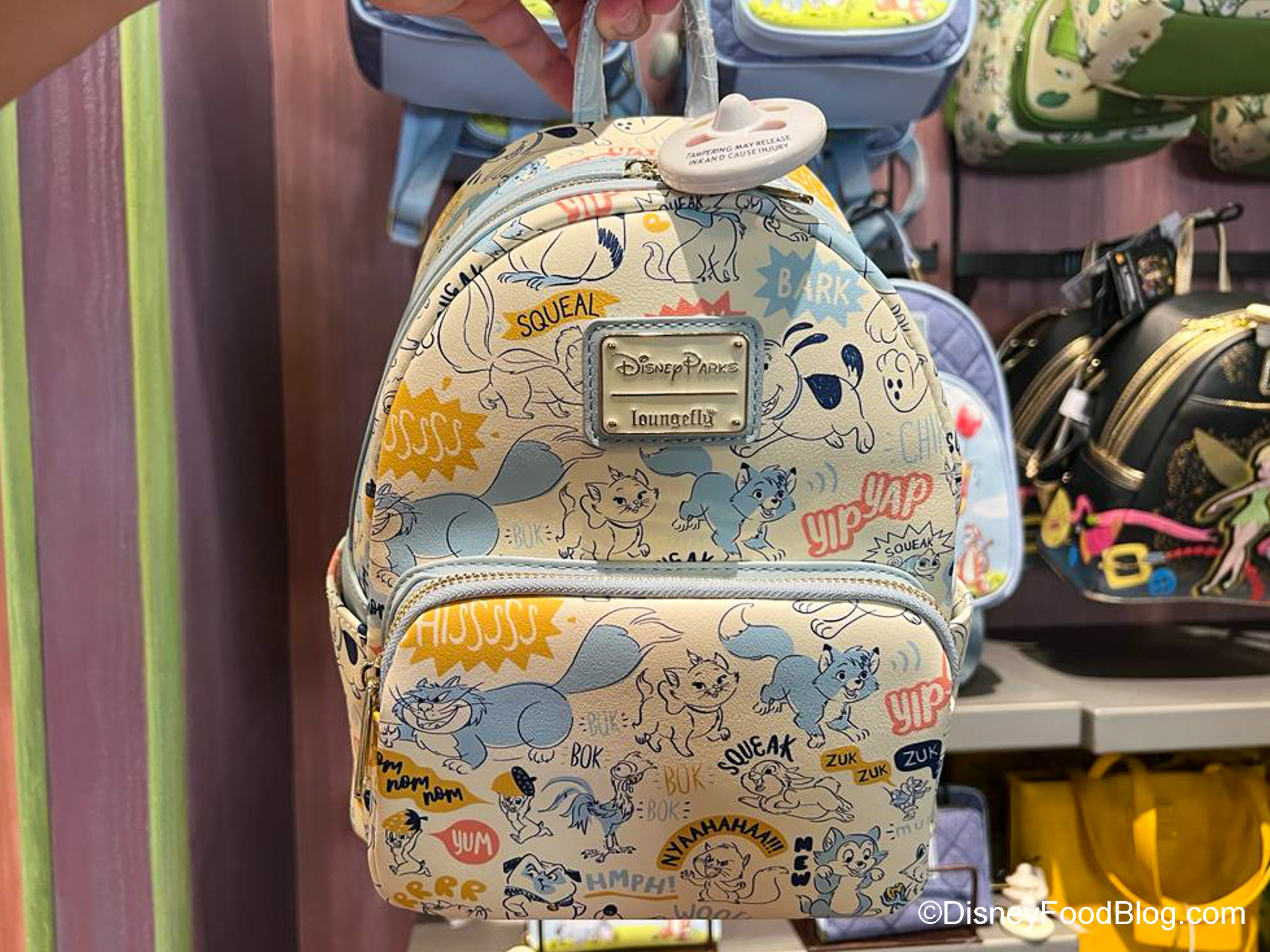 What's New at Disney's Animal Kingdom Two Loungefly Backpacks! the
