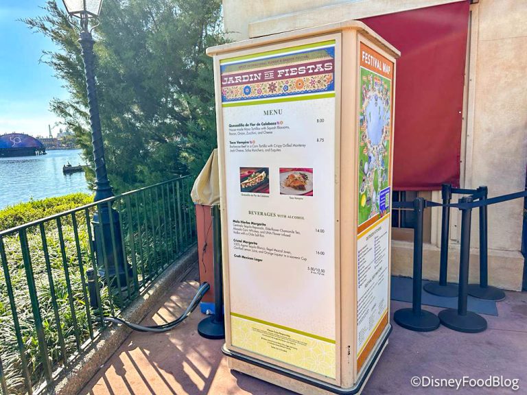 Menus with PRICES Are UP for EPCOT's Flower and Garden Festival! the