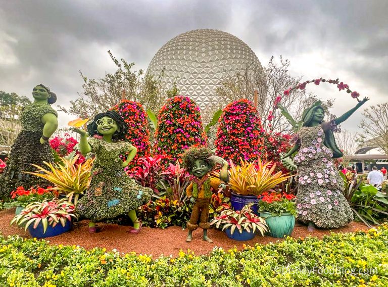 Come With Us To Eat and See EVERYTHING at the 2023 EPCOT Flower and ...