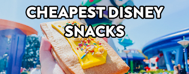 The CHEAPEST Disney Snacks