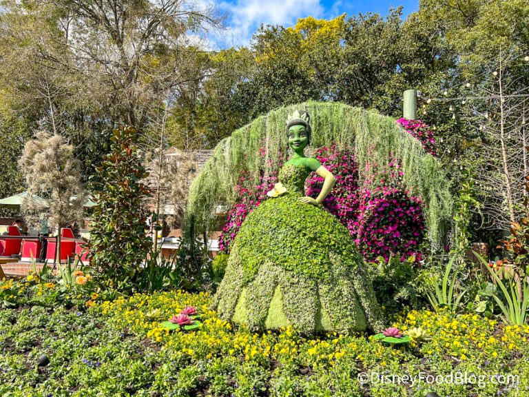 entertainment at the epcot flower and garden festival the disney food