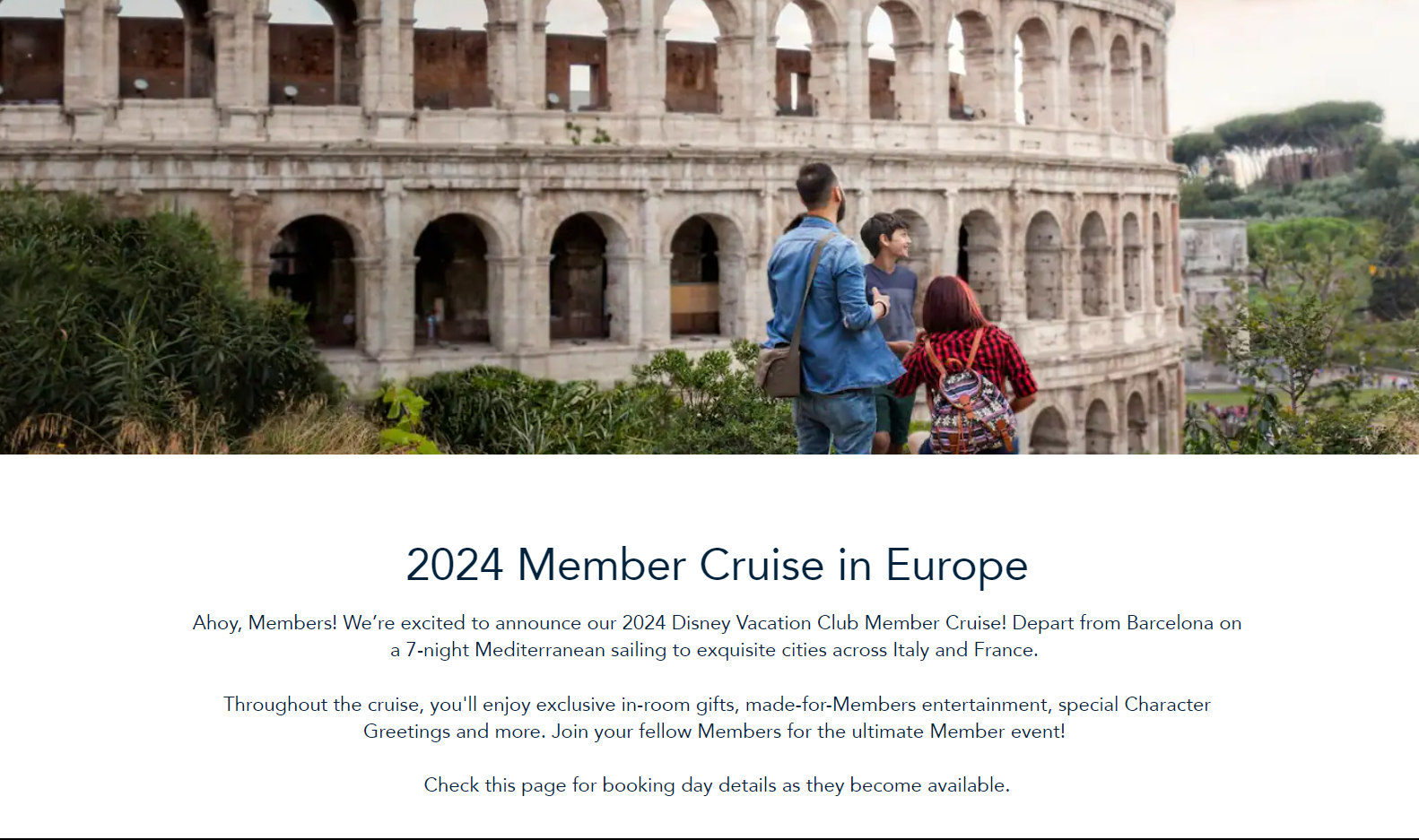 EXCLUSIVE Cruises Announced for Disney Vacation Club Members | the disney  food blog
