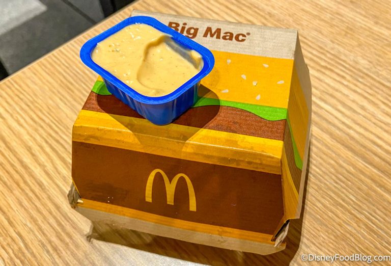 We Have A Controversial Take On The New Big Mac Sauce Option At Mcdonalds The Disney Food Blog 