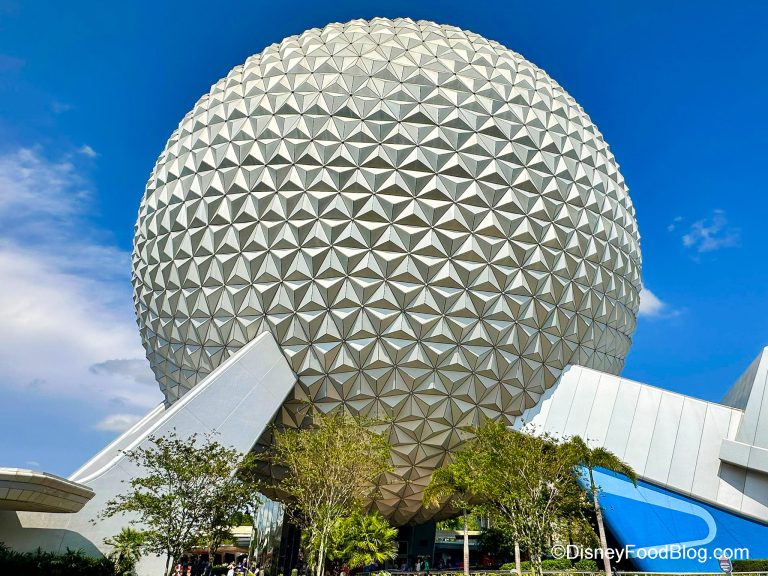 Spaceship Earth Looks DIFFERENT in EPCOT Right Now | the disney food blog