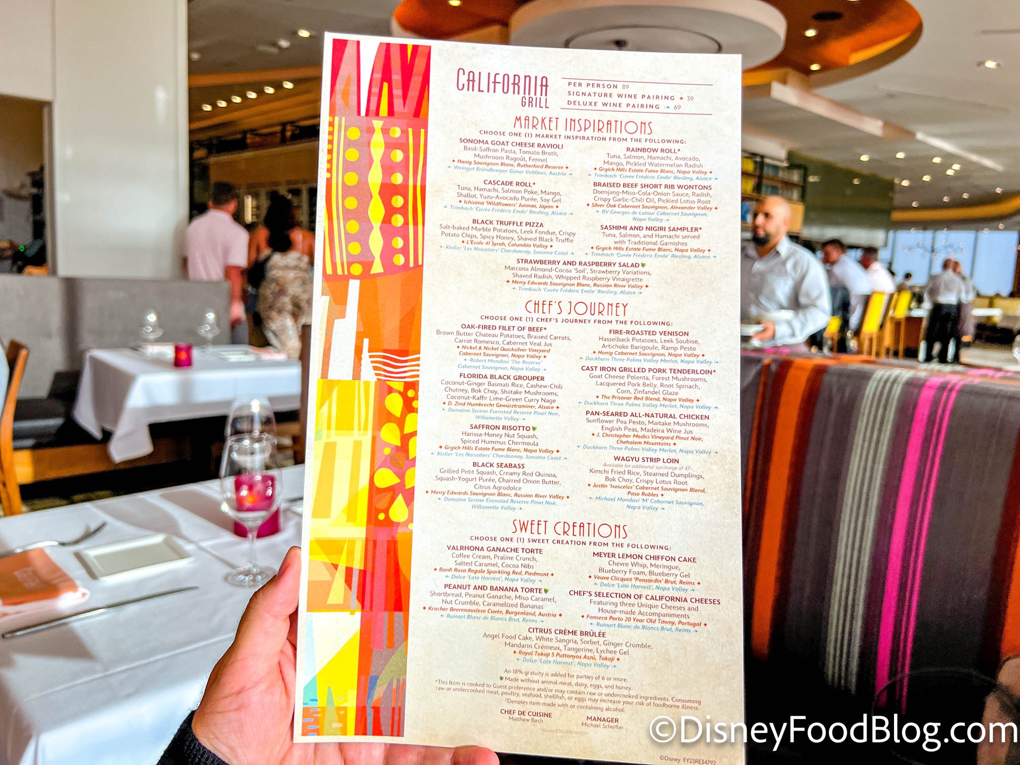 FULL REVIEW Of The NEW Menu At California Grill Restaurant In Disney   Wdw 2023 Disneys Contemporary Resort California Grill Review Menu 2048x1536 