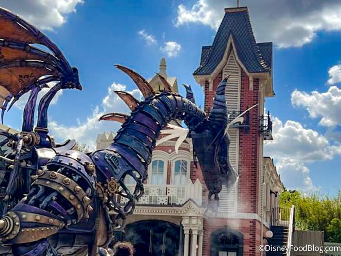 Disney World suspends fire effects on Magic Kingdom dragon