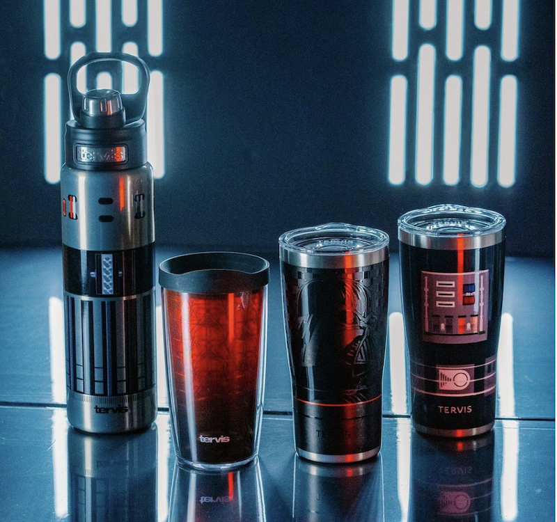 Disney, Marvel and Star Wars themed tervis tumblers 