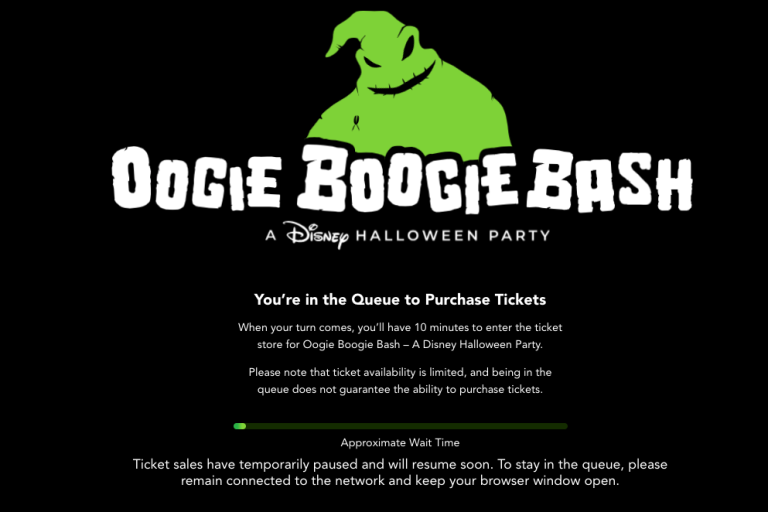 NEWS Tickets SOLD OUT FAST for Disney's Oogie Boogie Bash the disney