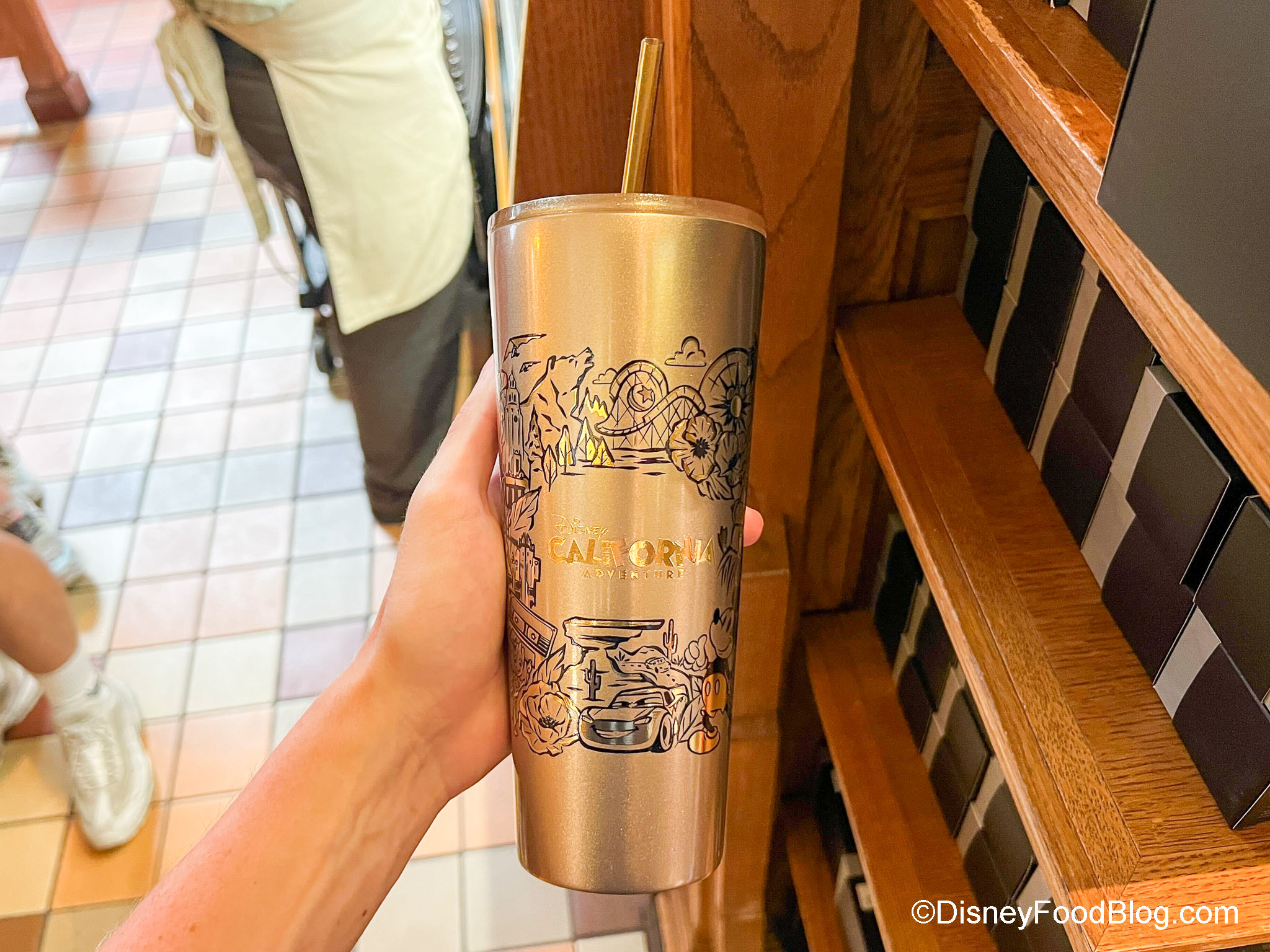 Starbucks Dining | Starbucks 50th Anniversary Mermaid Tail Glass Mug | Color: Gold/Green | Size: Os | Newwithtagz's Closet
