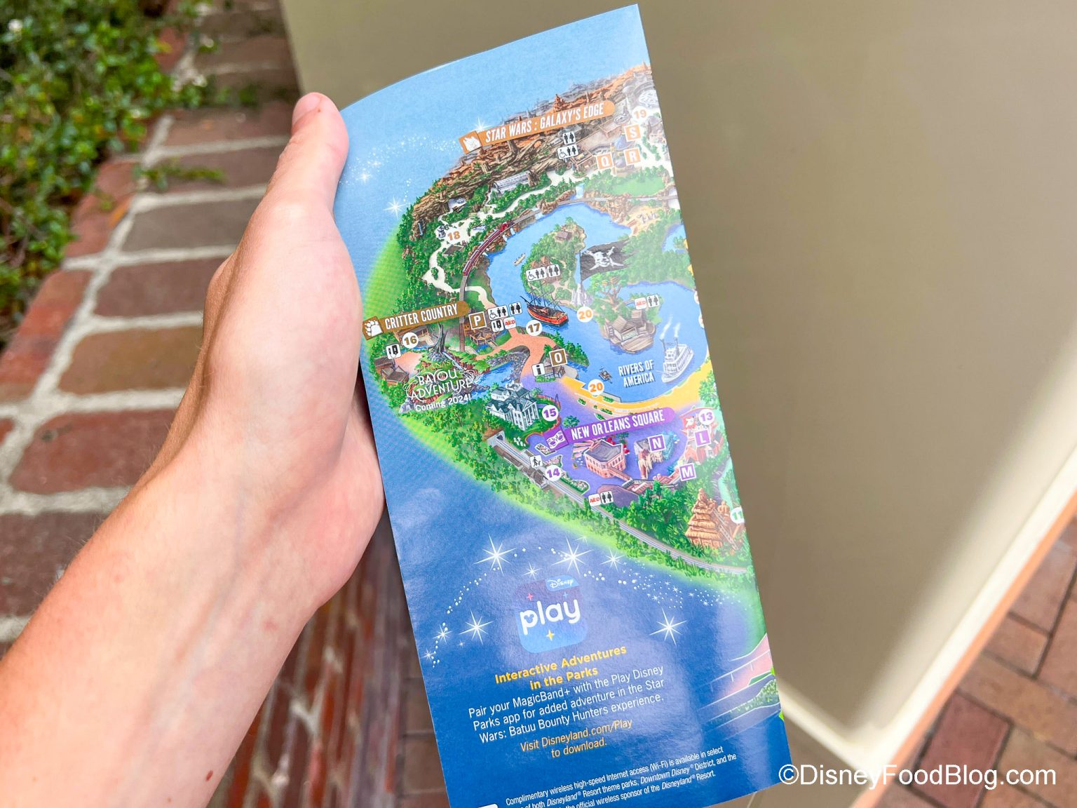 A NEW Disney Park Map Has Arrived with One BIG Change the disney food