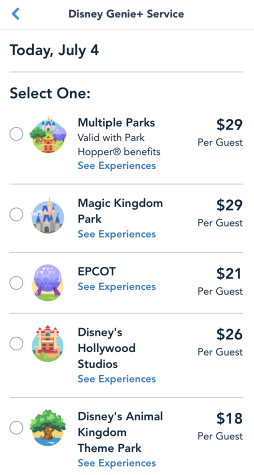 Price INCREASE Hits Genie+ In Disney World | The Disney Food Blog